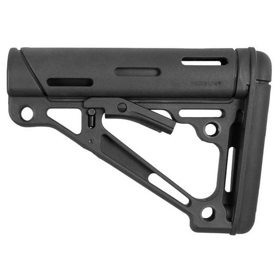 Hogue OverMolded Reinforced Polymer Collapsible Buttstock for AR15/M16 Commercial Rifles