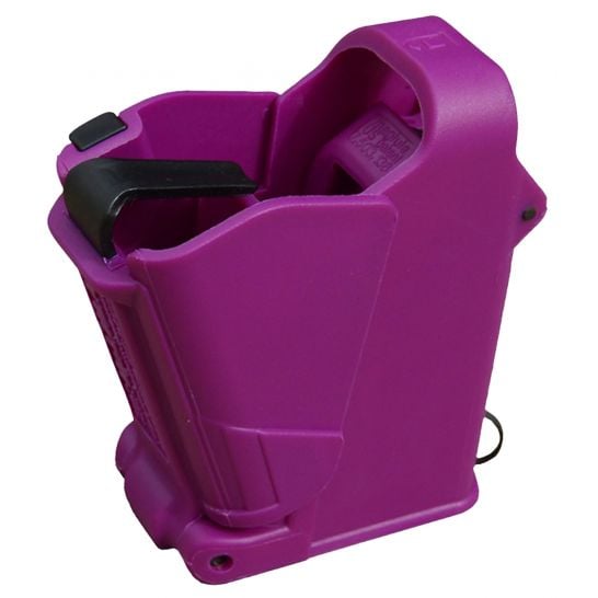 Maglula UpLULA 9mm to .45 ACP Polymer Universal Pistol Magazine Loader, Purple - UP60PR