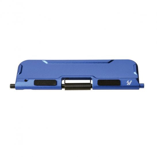 Strike Industries Billet Ultimate AR-15 Dust Cover, Blue