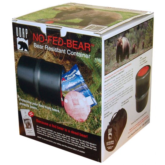 UDAP Industries NoFedBear Bear Resistant Food Container/Canister