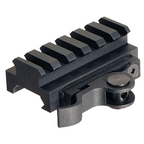 Aim Shot AR Aluminum 1Piece Quick Release Picatinny Rail Mount, Black