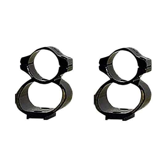 KwikSite Remington 7400/7600 1" High SeeThru Scope Mount, Black KS