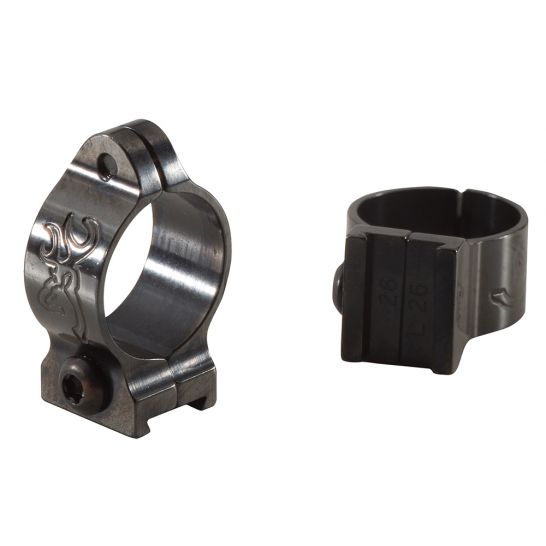 Browning ABolt/XBolt 1" High Steel 2Piece Scope Ring, Gloss Black 12342 Palmetto State Armory