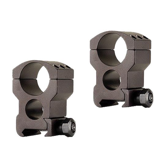 Burris Xtreme Tactical 1" Extra High Aluminum 2Piece Scope Ring, Matte Black 420183
