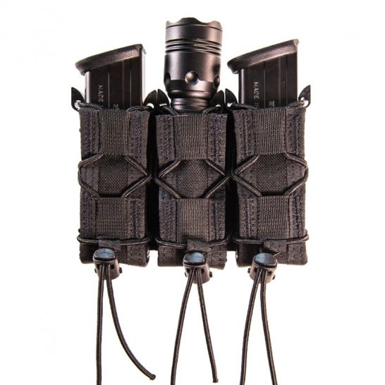 High Speed Gear 11pt03 Taco Molle Triple Pistol Magazine Pouch Black 11pt03bk Palmetto State Armory