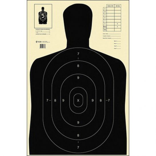 Action Target Law Enforcement 23" x 35" Silhouette B27E Economy Target