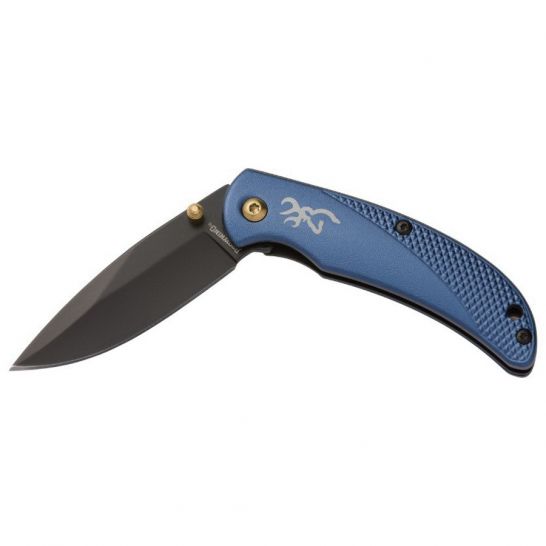 Browning Prism 3 Clip Point Folding Knife, 2.875", Blue 3220341