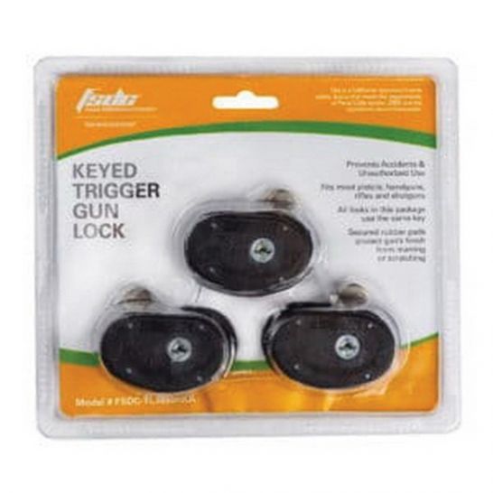 Firearm Safety Devices Keyed Alike Trigger Gun Lock for Pistols, Handguns, Rifles and Shotguns