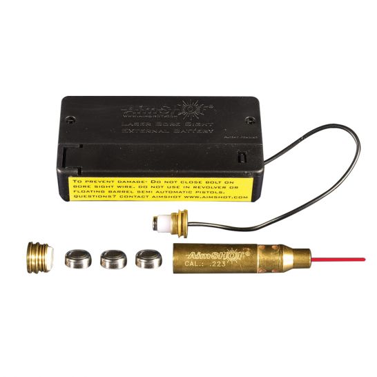 Aim Shot .223 Rem Laser Boresight Module w/ Battery Pack MBS223