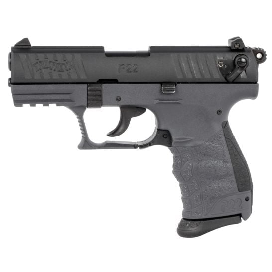 Walther Arms P22Q .22 LR Pistol, Tungsten Gray - 5120765