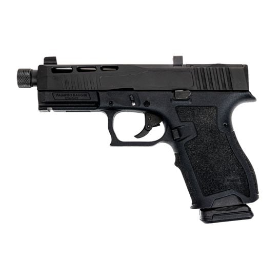PSA Dagger Compact 9mm Pistol With SW2 Extreme Carry Cut RMR Slide & Threaded Barrel, Black