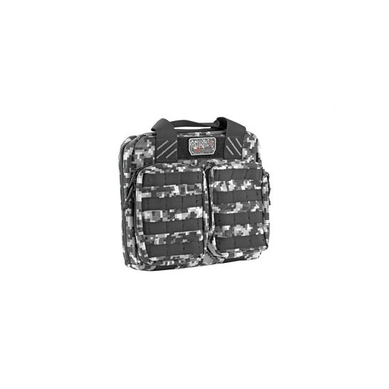 GOutdoors Tactical Double Pistol Case, Gray Digital Camo GPST1413PCGD Palmetto State Armory