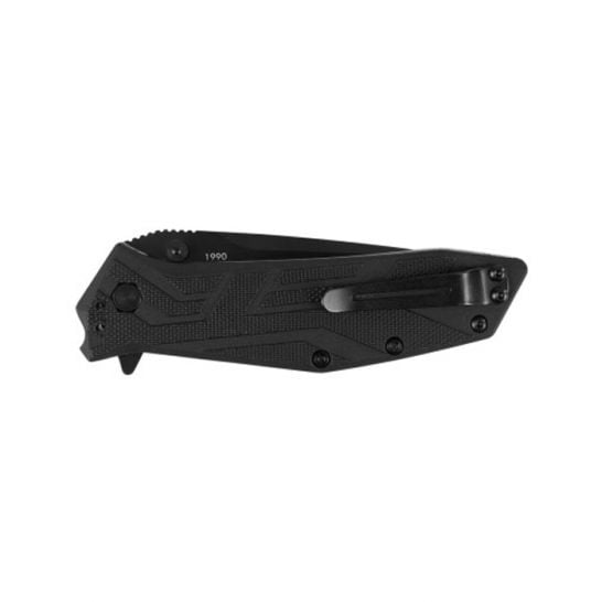 Kershaw Brawler Tanto Assisted Folding Pocket Knife, 3", Black 1990
