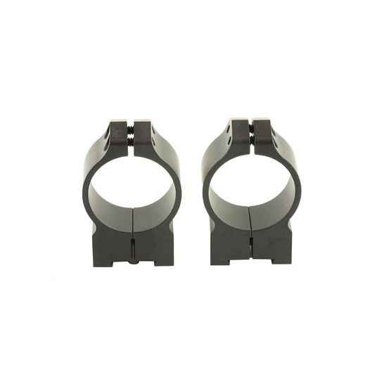 Warne Permanent Attached Medium 30mm Scope Rings For Grooved Tikka