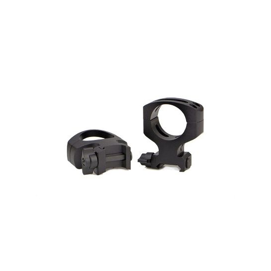 Warne Maxima Quick Detach Ultra High 30mm Scope Rings For AR15, Matte