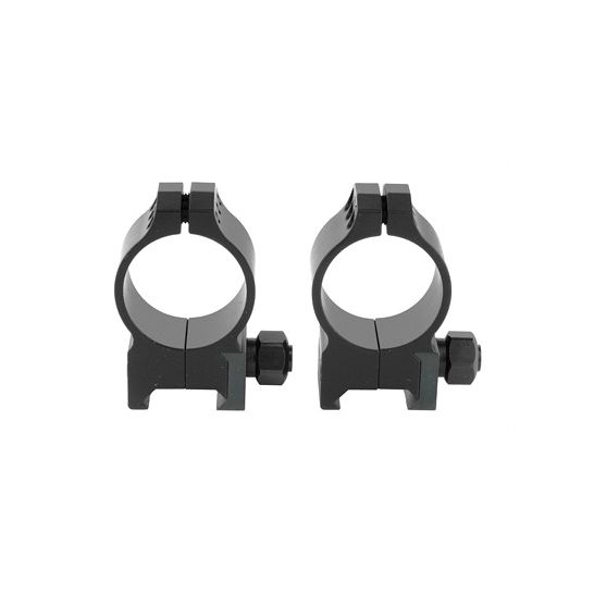 Warne Tactical Ring Medium 30mm Scope Rings, Black 614M Palmetto