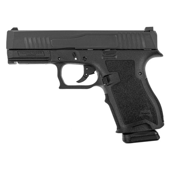 PSA Dagger Compact 9mm Pistol with Extreme Carry Cuts,  Black