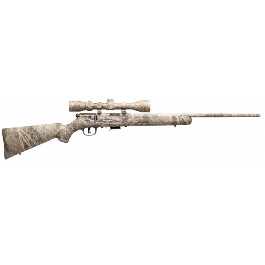 Savage 93R17 XP Camo Brush .17 HMR Synthetic Stock Rifle w/ Scope 96765