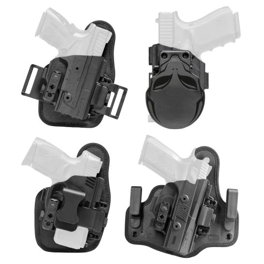 Alien Gear Right Hand Belt Slide Holster for Springfield Hellcat, Black ...