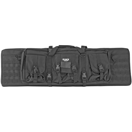American Tactical Tactical Double Rifle Bag, 42", Black ATICT42DGB