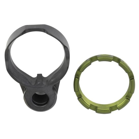Fortis K1 AR15 Enhanced End Plate Castle Nut Combo, OD Green