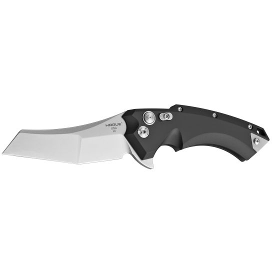 Hogue X5, Folding Knife, CPM154 / Tumbled, Plain, 3.5", Aluminum