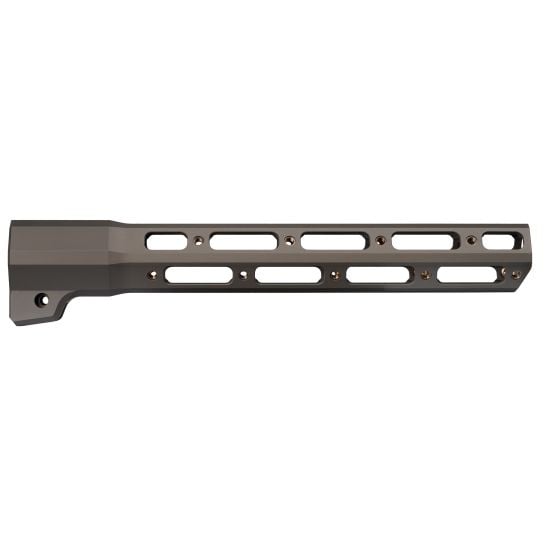 Q Fix Handguard, Q SERT, 11", Fits Q Fix, Clear Anodized Finish, Gray