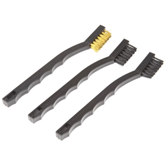Remington Brush Set, 3 Piece (1) Bronze Bristle, (2) Nylon Bristle