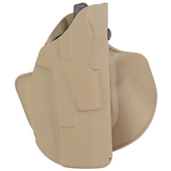 Safariland Right Hand Paddle & Belt Loop Holster for Glock 19, Flat
