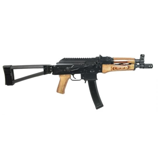 AK￥B PSA AK-V 9mm Triangle Folding Pistol, Nutmeg | Palmetto
