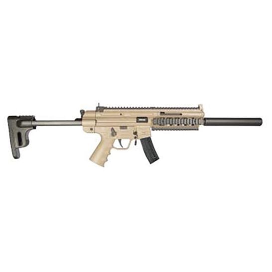 ATI GSG16 Carbine Semi Automatic 10 Round .22 LR Rifle W/ Faux Suppressor FDE Palmetto ATI GSG16 Carbine Semi Automatic 10 Round .22 LR Rifle W/ Faux Suppressor FDE Palmetto