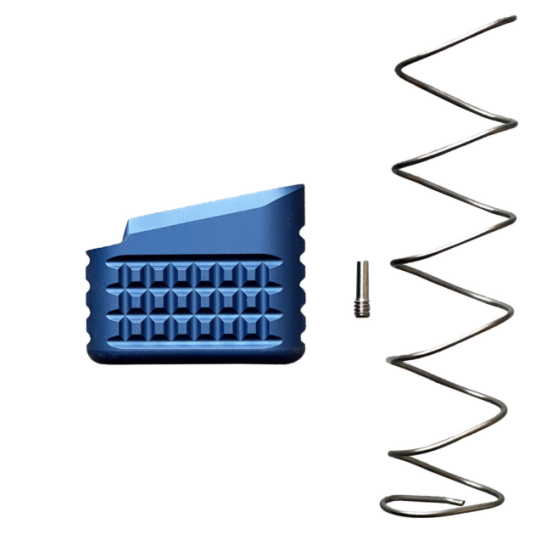 Backup Tactical +5 Magazine Extension for Glock G19/G23 - Blue Durable ...