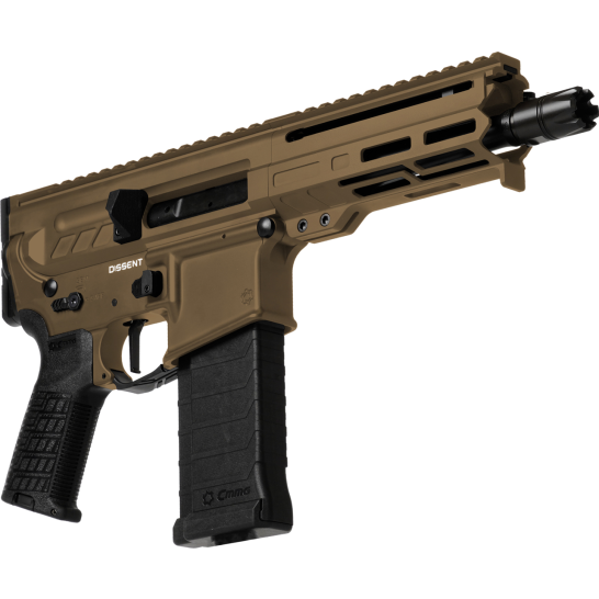 CMMG Dissent Pistol Mk4 5.7x28mm 6.5", Midnight Bronze 54AA847MB