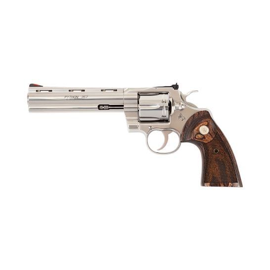 Colt Python 6" 357Mag 6rd SS CIP Revolver - PYTHON-SP6WTS-E-RI