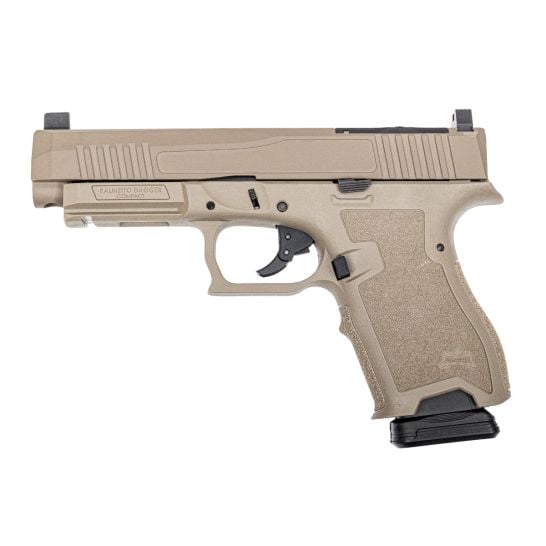 PSA Dagger Compact 9mm Pistol With X-1 RMR Long Slide, Flat Dark Earth