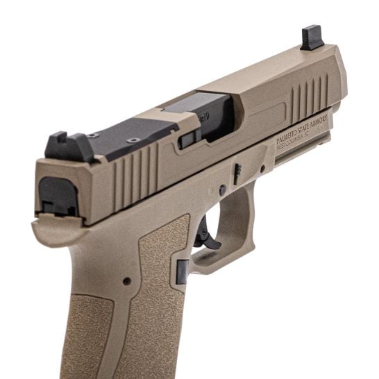 PSA Dagger Compact 9mm Pistol With X-1 RMR Long Slide, Flat Dark Earth