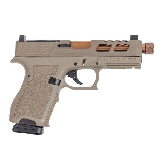 PSA Dagger Compact 9mm Pistol With SW6 RMR Slide & Copper Threaded