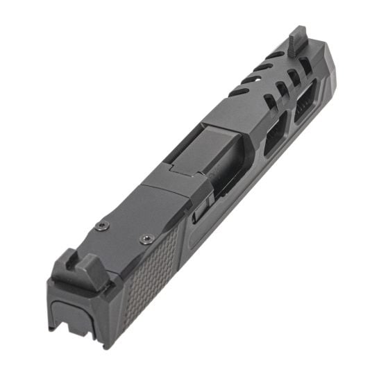 PSA Dagger Complete SW6 RMR Slide Assembly With Non-Threaded Barrel, Black