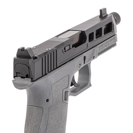 PSA Dagger Full Size - S 9mm, Pistol with SW1 RMR Slide & Threaded Barrel, Two Tone Gray