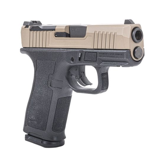 PSA Dagger Micro 9mm Pistol - Shield Cut, FDE Slide, 2-Tone