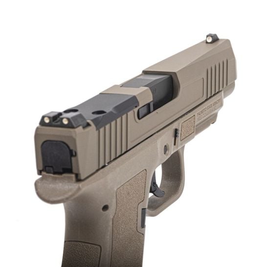 Blem PSA Dagger Micro X-1 9mm Pistol - Shield Cut, Non-Threaded Barrel, Flat Dark Earth