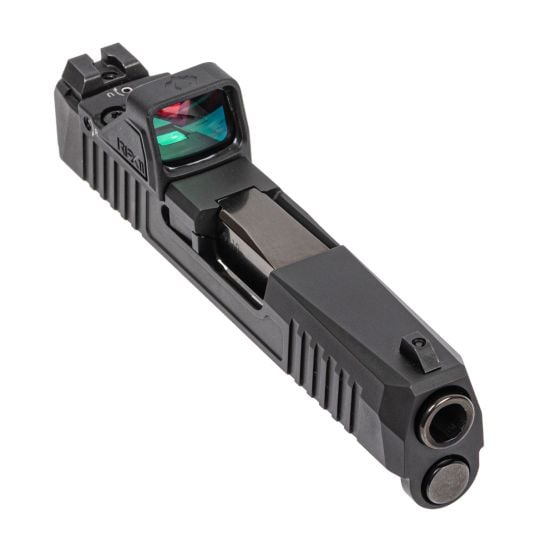 PSA Dagger Micro Complete 9mm Slide Assembly, Optics Ready Black w