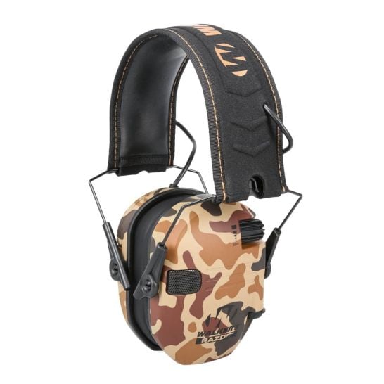 Walkers Razor Slim Electronic Muffs, Duck Camo | Palmetto State Armory