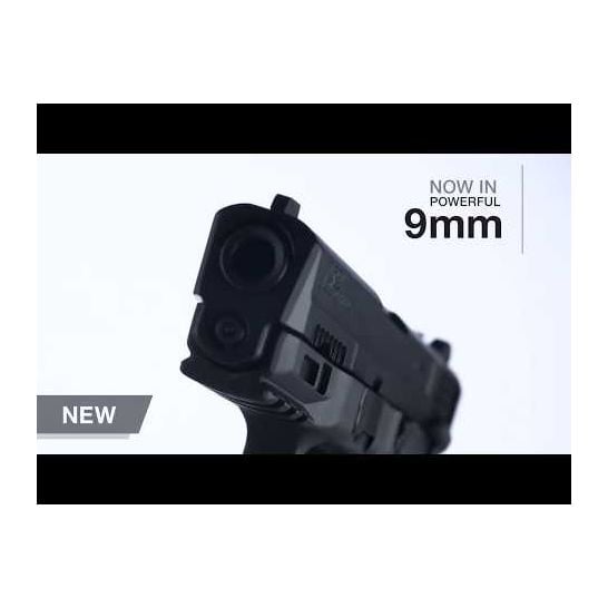 S&W M&P 2.0 Shield EZ TS 9mm Pistol, Crushed Orchid/Stainless - 13330