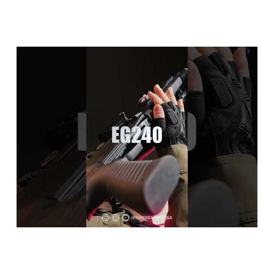 Panzer Arms EG240 12 Gauge Tactical Shotgun 7rd 18.5" SA, Black