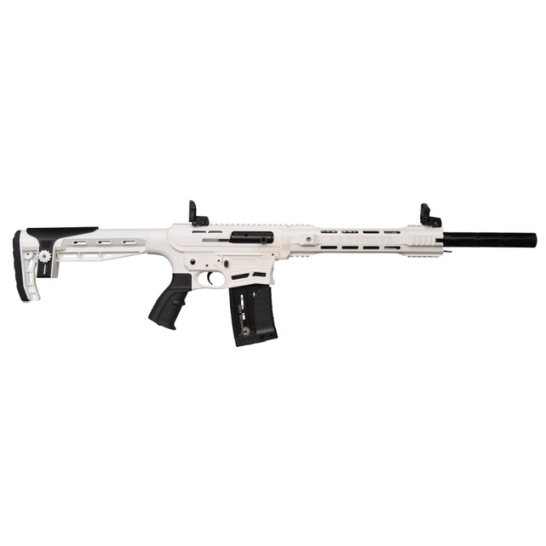 Panzer Arms Shotgun AR12 G4 Tactical 20" 12ga 5rd, Alpine White