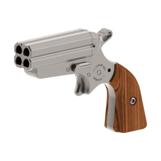 Iver Johnson Arms Pocket Ace OW 4 Barrel .22 LR Derringer Stainless