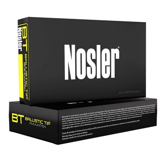 Nosler 308 Ammo 125 grain Ballistic Tip Hunting 20rds - 40061 ...