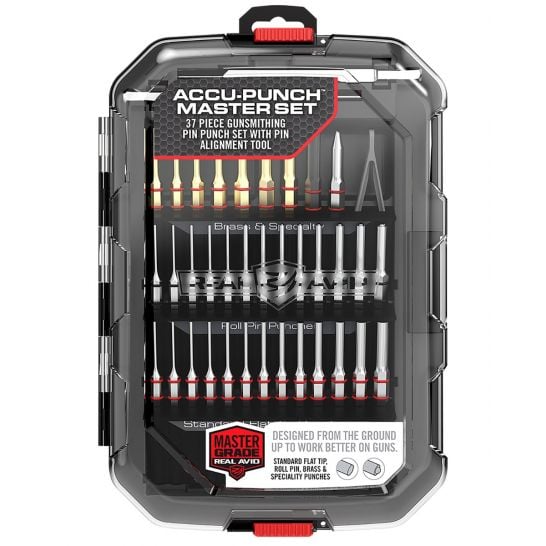 Real Avid AccuPunch Master Set 37 Piece Gunsmithing Tool Set