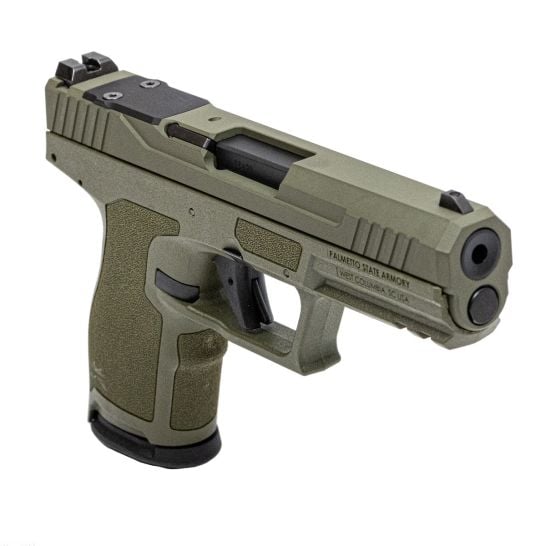 PSA 5.7 Rock Compact Complete Optic Ready Pistol, Non-Threaded Barrel, Sniper Green